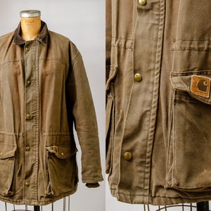 Carhartt Duster Jacket Lサイズ ダスティブラウン Carhartt Duster Coat - Etsy