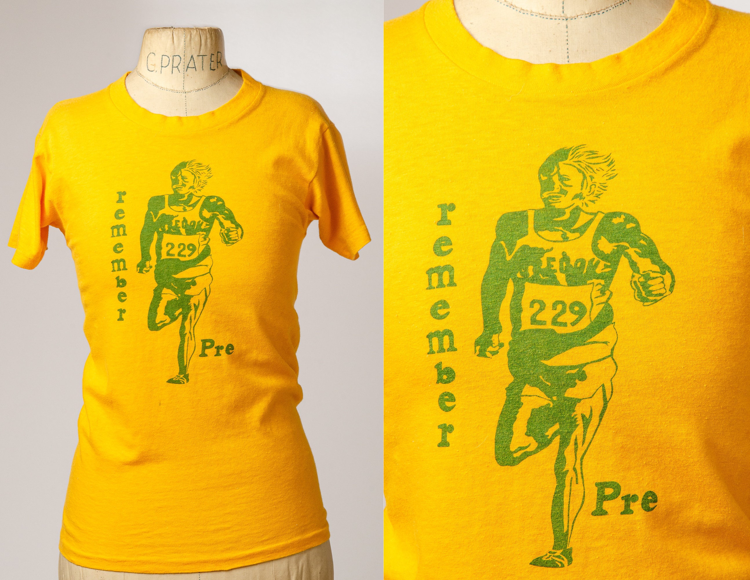 ナイキの始祖ランナー STOP PRE プレフォンテーン Tシャツ 1970's〜 “ NIKE（ナイキ） ” / “ STEVE PREFONTAINE