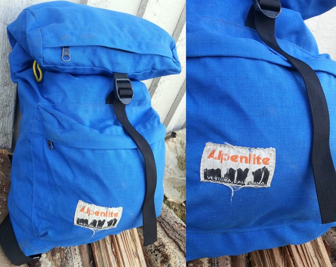 Vintage Alpenlite Ventura California Daypack Backpack Etsy