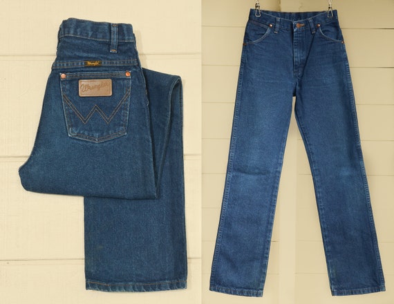 high waisted western jeans