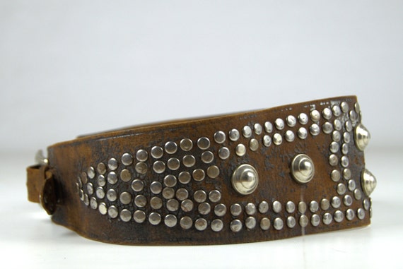 1940s Studded Motorcycle Kidney Belt Biker - image 2