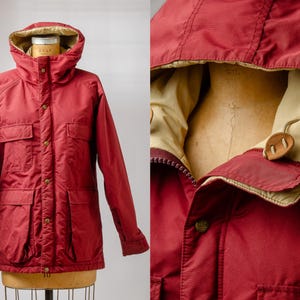 1980s LL Bean Parka Hooded Insulated Womens Mountain Jacket