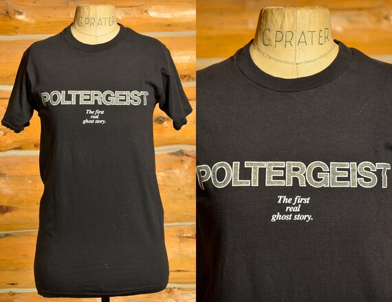 1980s Poltergeist Original Movie Promo Black Cotto