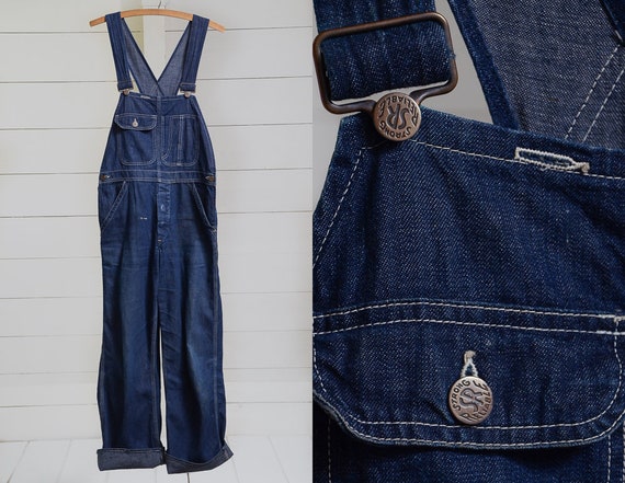 1930s Womens Workwear Overalls Strong & Reliable D
