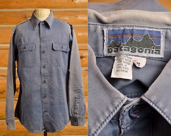 トップス 00s Patagonia Portugal Chambray BD Shirt M's Long-Sleeved Chambray Shirt – Patagonia Worn Wear®
