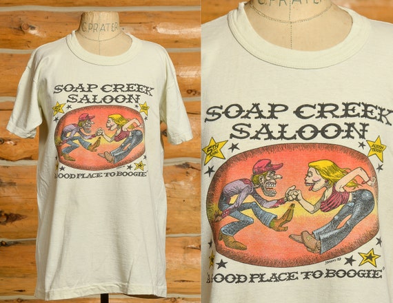 1970s Soap Creek Saloon Austin Texas Souvenir T S… - image 1