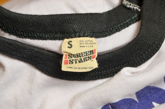1980s Ramones Screen Stars Tag Baseball Tee Punk T Shirt - Etsy