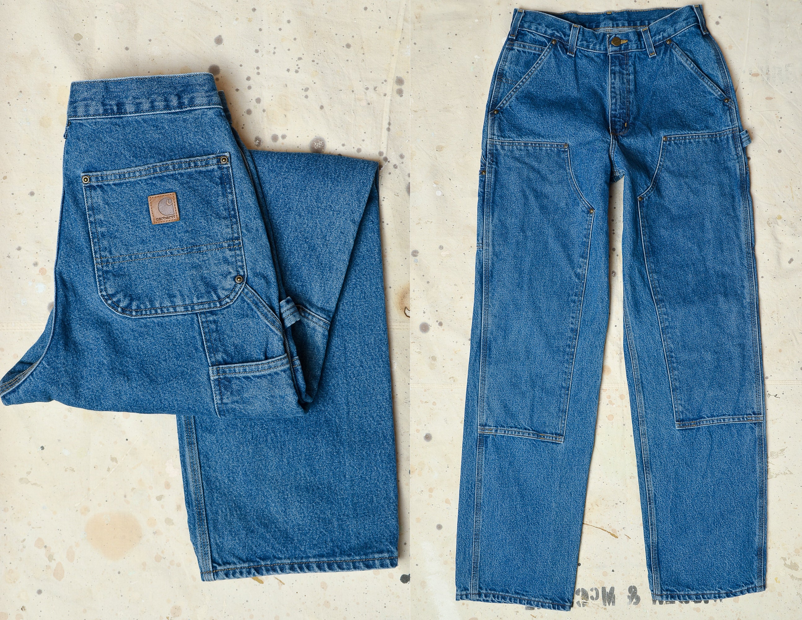 Carhartt denim store carpenter pants