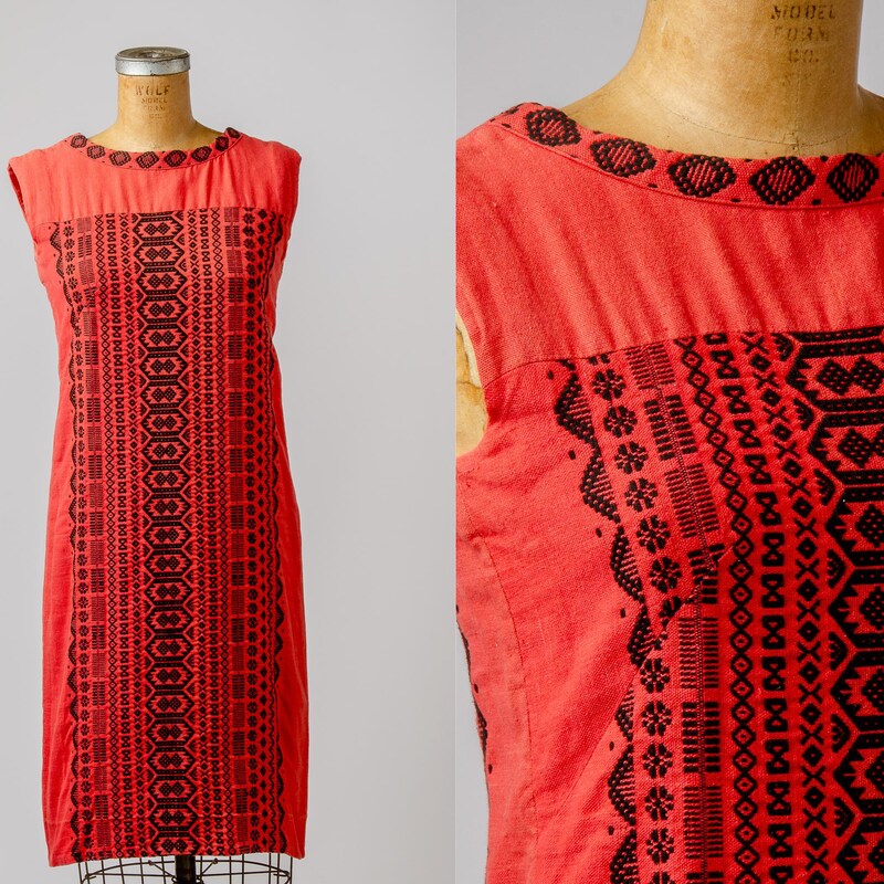 Handmade Guatemalan Dress in Puesta del Sol main image 0