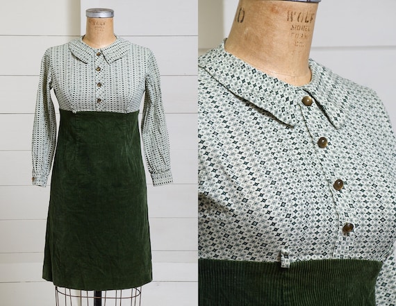 60s Mod Shift Dress Psychedelic Mosaic Novelty Pri