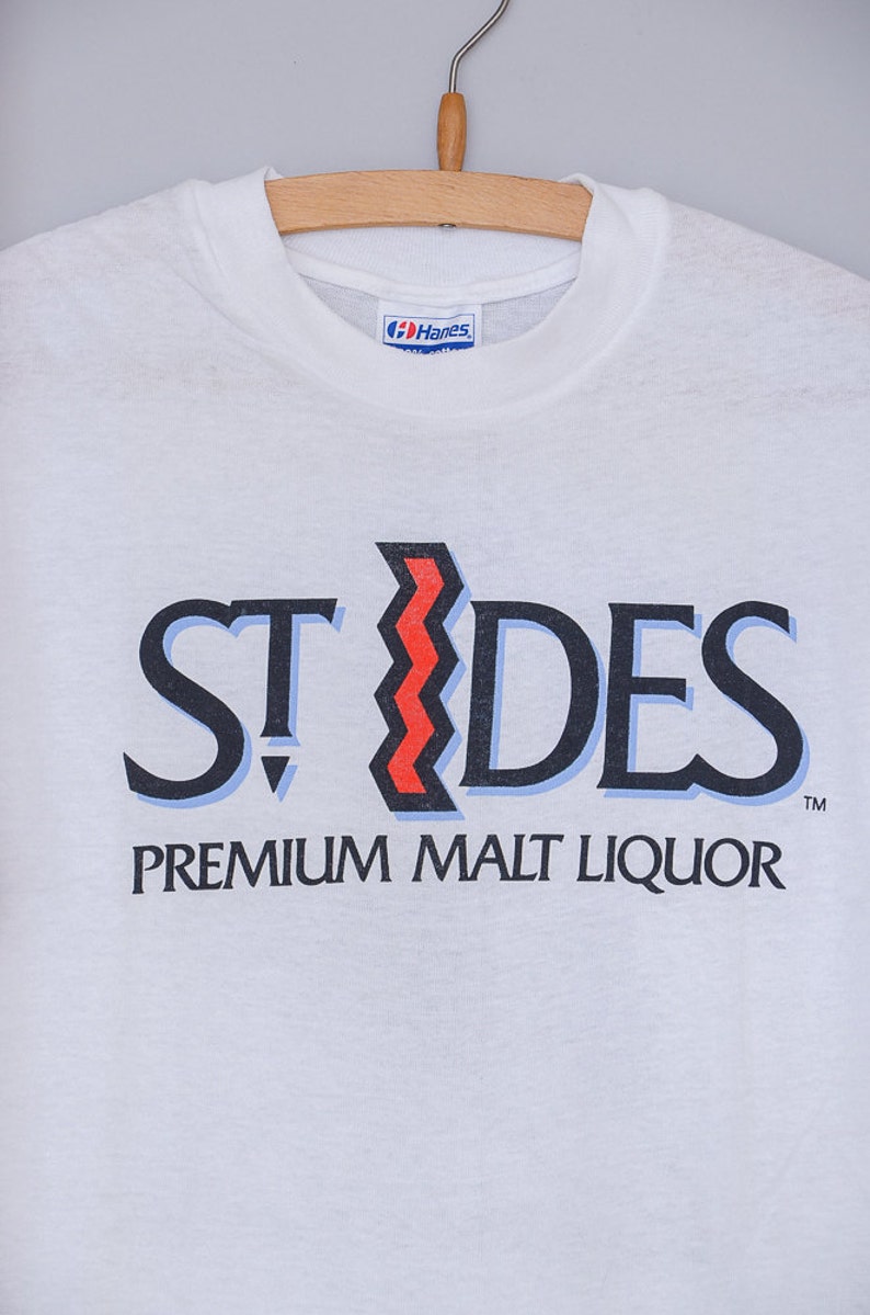 90s St. Ides Malt Liquor Come To The Eye Of The Storm White Etsy