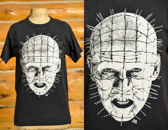 Vintage Hellraiser Classic Horror Movie Promo Blac