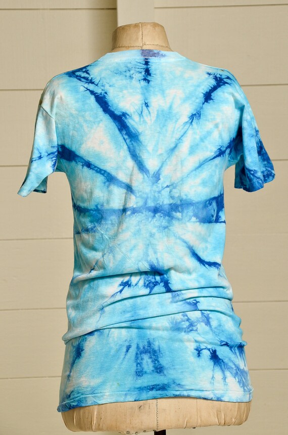1981 Mikio STYX Tie Dye Hippie T Shirt - image 4