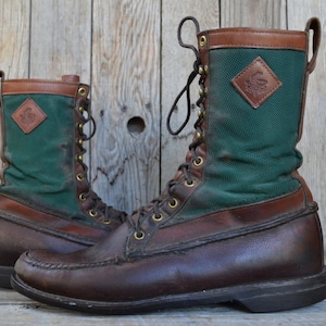 Vintage Orvis Gokey Upland Canvas Leather Goretex Hunting Hiking Boots Men s Size 11 Etsy