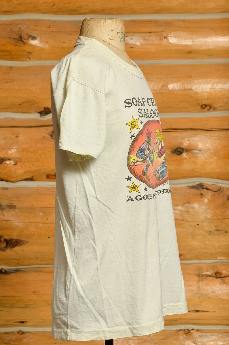 1970s Soap Creek Saloon Austin Texas Souvenir T Shirt Etsy