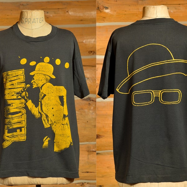 1980s Yellowman Tour Front and Back Print Early Rasta T Shirt