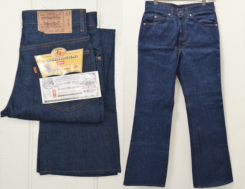 orange tag levi's
