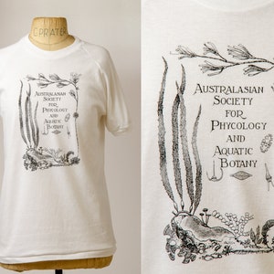 1980s Australian Society for Phycology and Aquatic Botany T Shirt