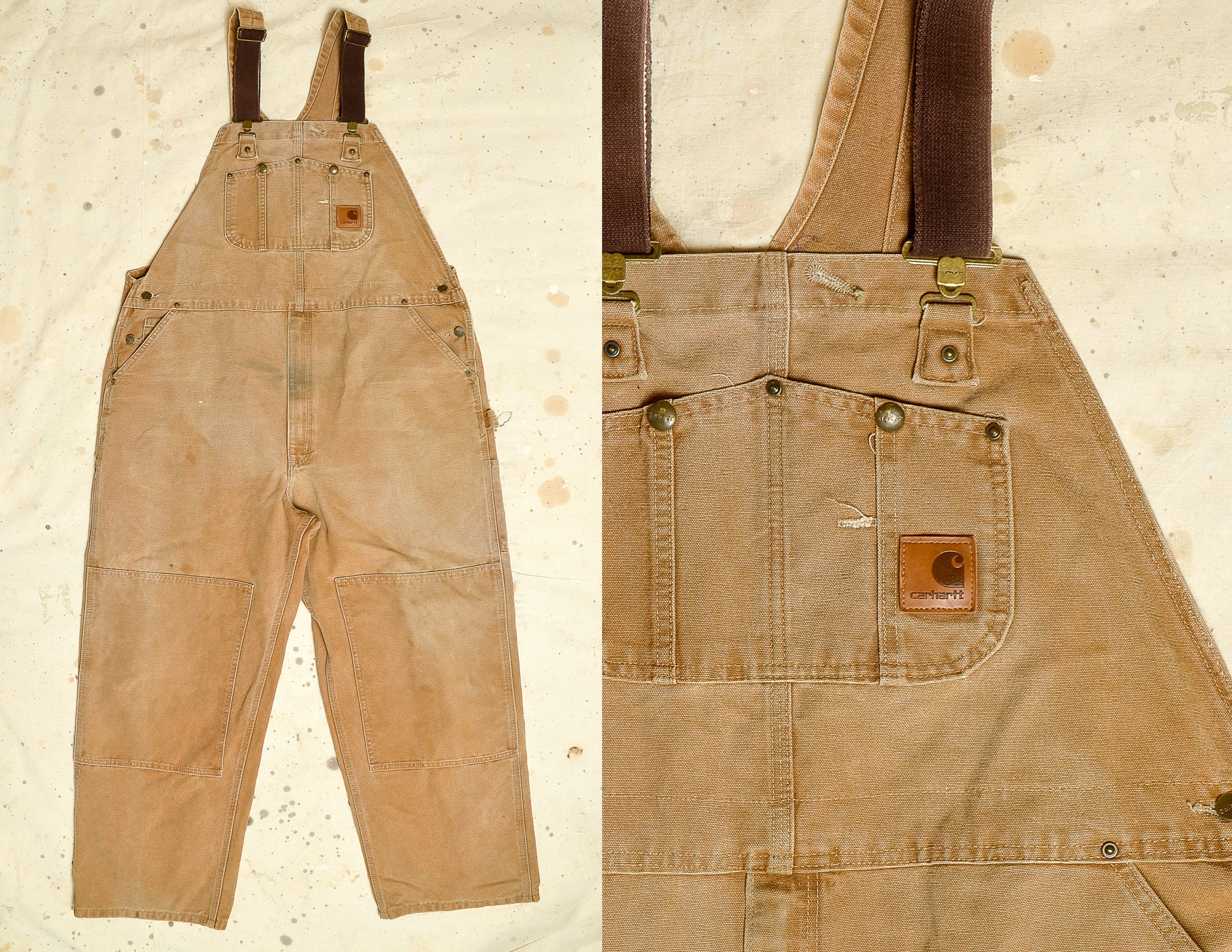 Carhartt Vintage Distressed Carhartt Carpenter pants, darkpull