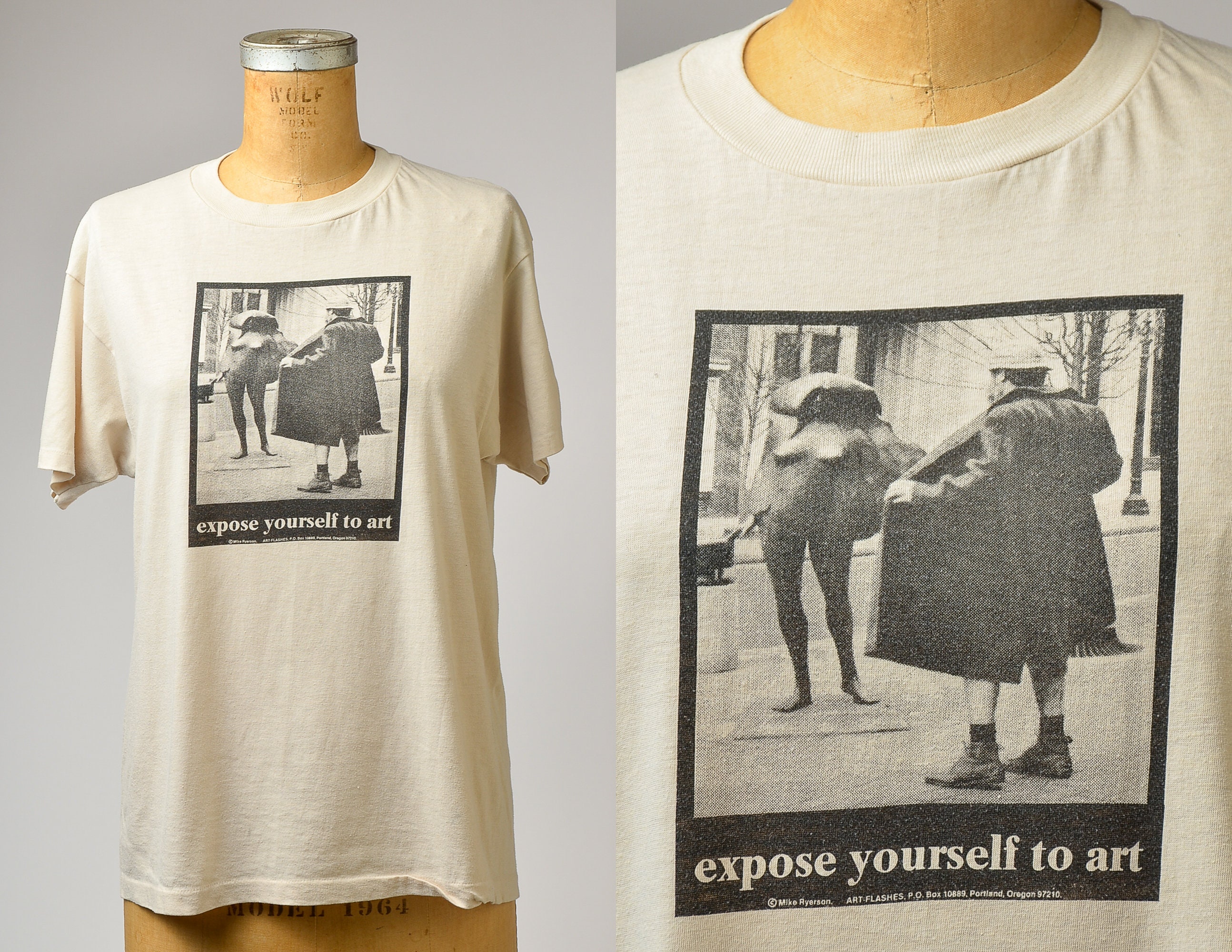 1980s Mike Ryerson Expose Yourself to Art 1978 Punk T Shirt - Etsy UK