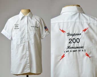 Vintage Daytona 200 Monument Gariepy Racing Shirt