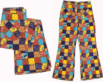 Patchwork Jeans - Etsy