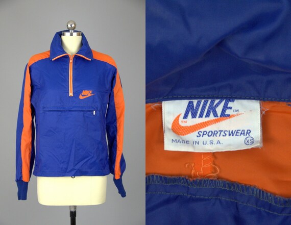 orange nike track jacket