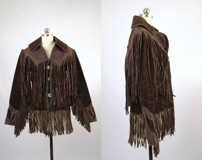 Vintage EAST WEST Musical Instruments Hippie Fringe Leather Rock N Roll ...