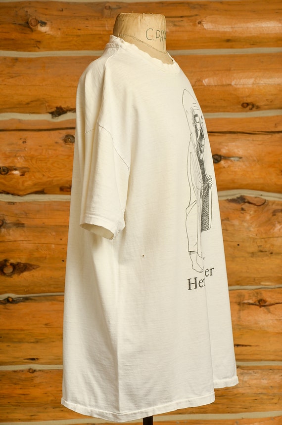 1990 Henry Miller Author T Shirt Steven Cragg Ill… - image 2