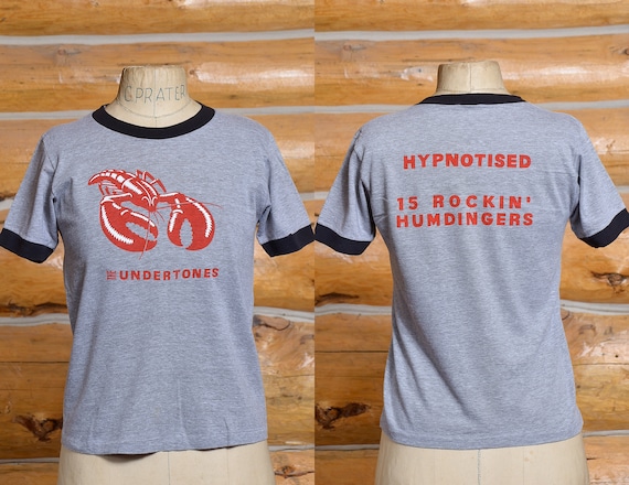 1980s Undertones Hypnotized Front and Back Print P