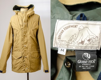 ジャケット・アウター 70's vintage BANANA EQUIPMENT GORE-TEX Vintage 1970's Banana Equipment Gore-Tex Anorak – La Lovely