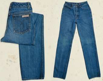 1980s Calvin Klein Mom Jeans High Waisted Glam Jean 25 x 34