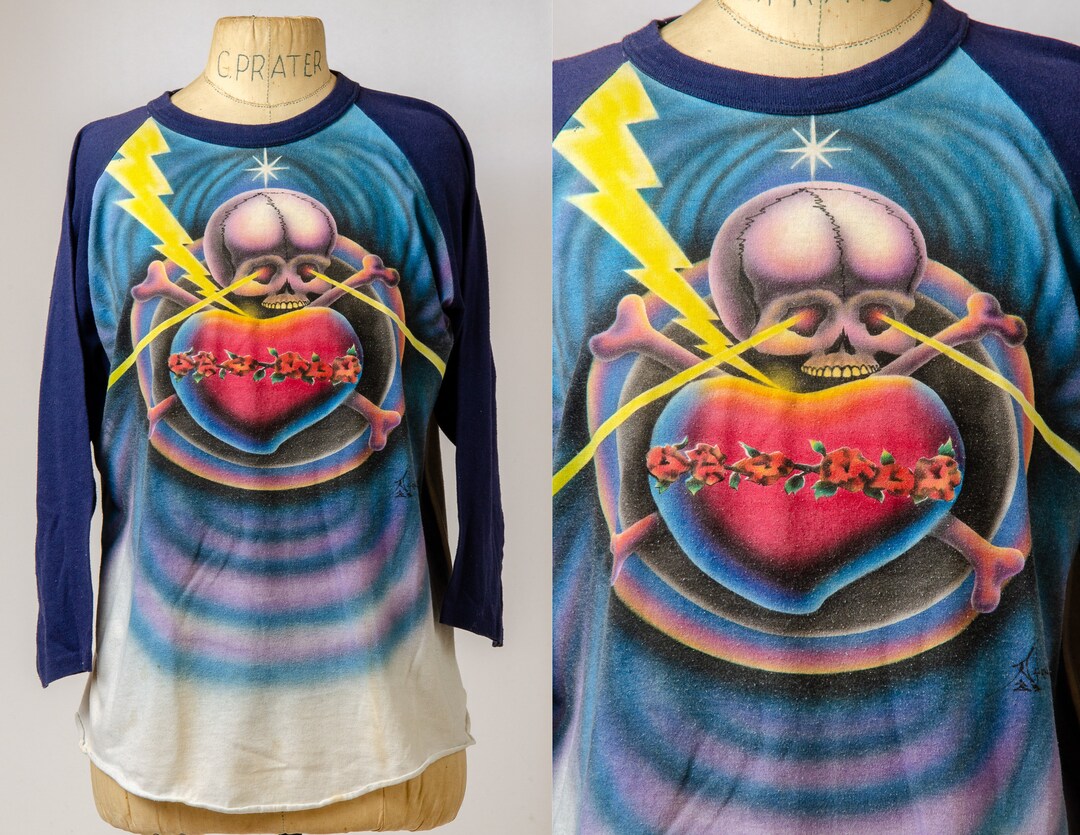 Grateful Dead ラグランスリーブTシャツ　バンドTシャツ　80s 1982-83s Grateful Dead New Year Concert Raglan Sleeve T