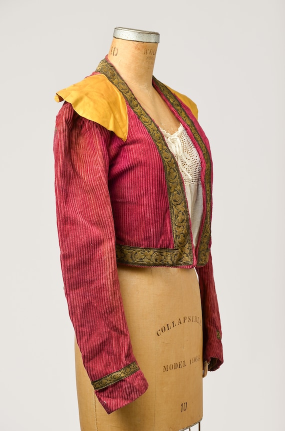 Vintage Muse Corduroy Crop Jacket main image 0