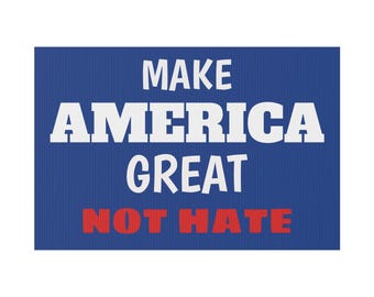 Plastic Yard Sign