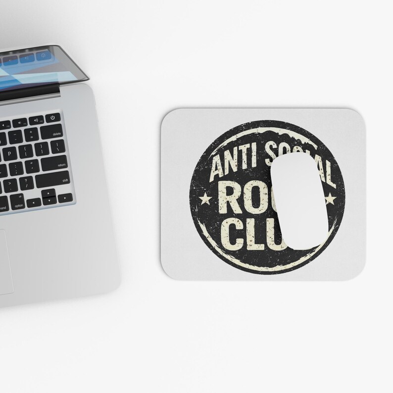 Anti Social Rock Club Mouse Pad image 3