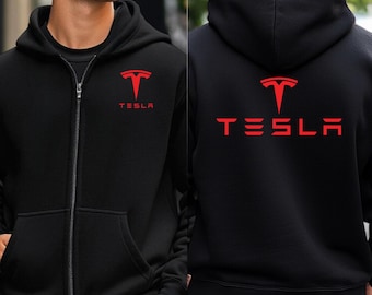 Tesla Full Zip Hoodie