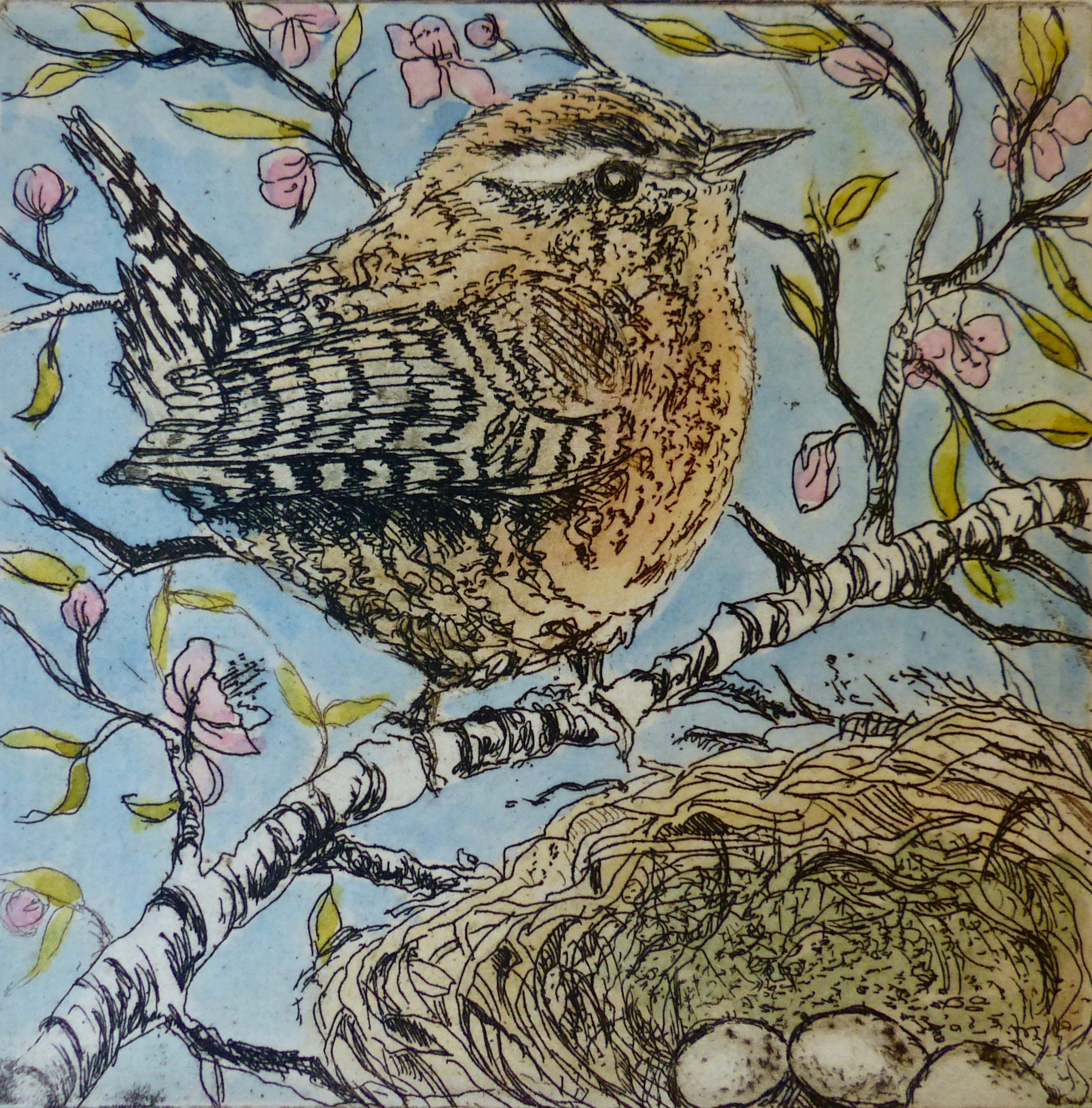 【銅版画】作品:The Long Seat 作者:Stephen Whittle Stephen Whittle Paintings & Artwork for Sale | Stephen