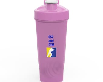 CS2 and GYM shaker bottle for gym and gaming