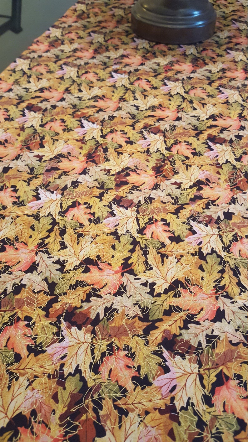 Autumn Table Runner Thanksgiving Table Runner Fall Table Runner Harvest Table Runner
