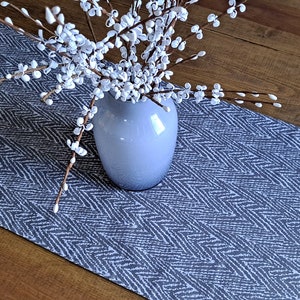 Table Runner,  Gray Table Runner,  Modern Table Runner, Neutral Table Runner
