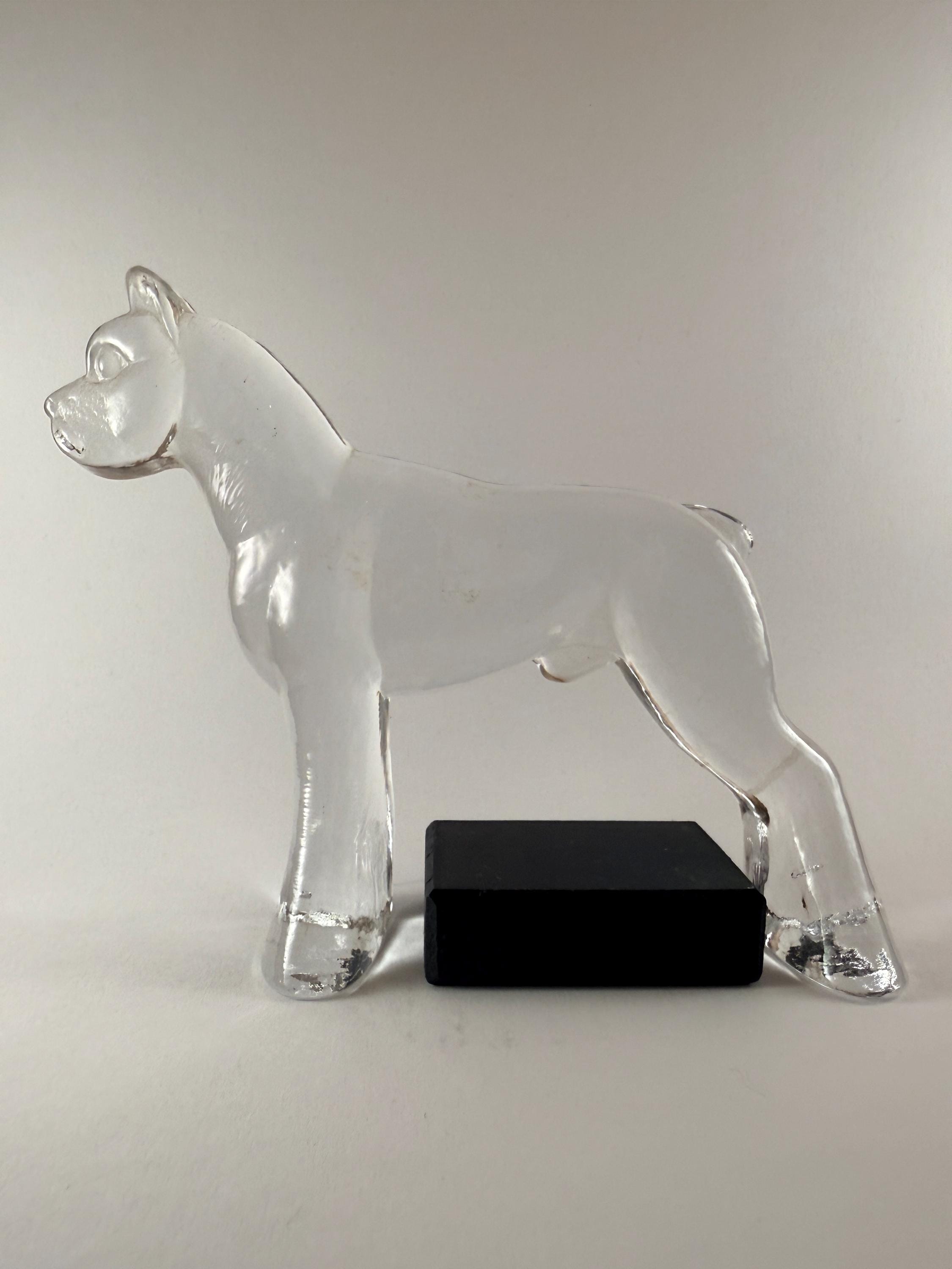 Kosta boda glass dog - Etsy 日本
