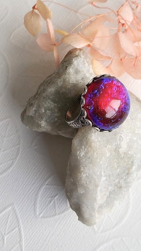 Dragon's breath opal ring best sale