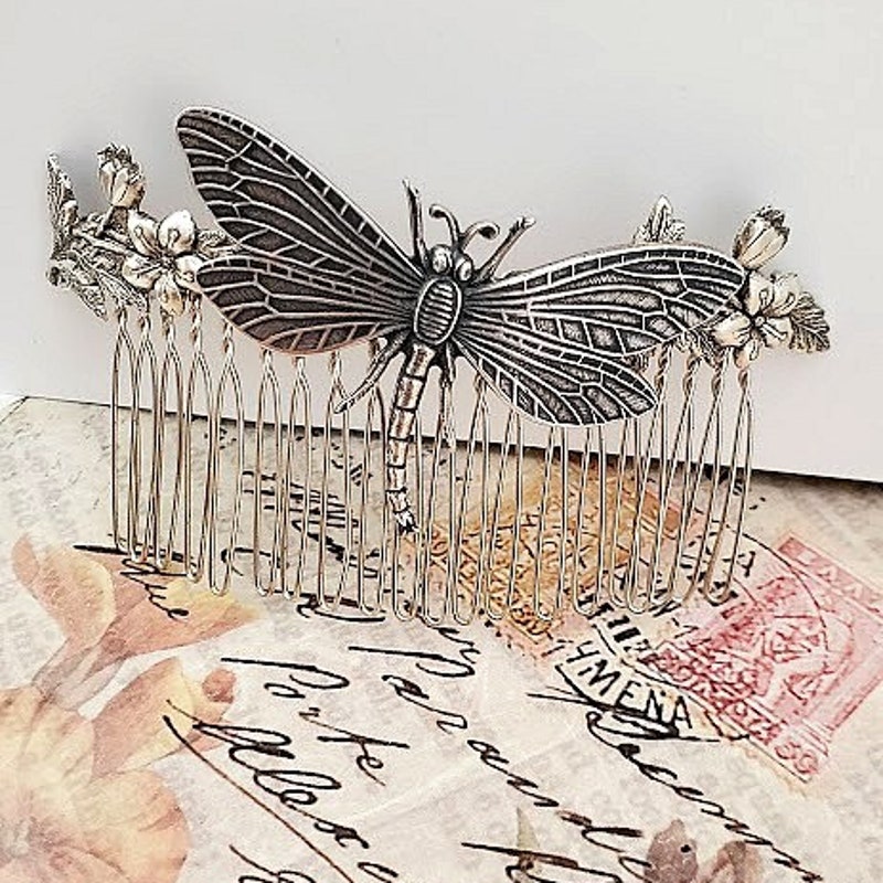 Dragonfly Hair Etsy