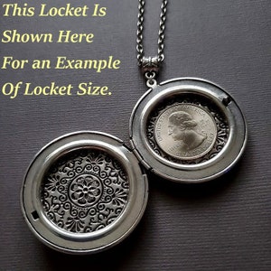 Rabbit Necklace Locket Vintage Style Velveteen