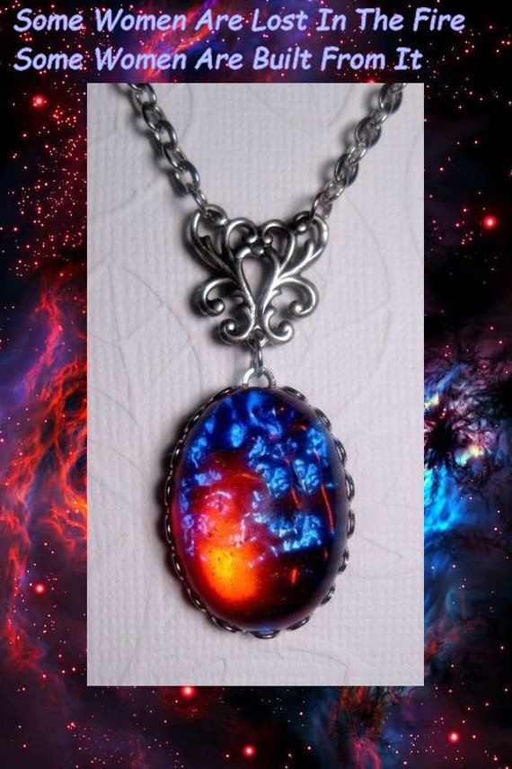 Mexican Fire Opal Necklace - Etsy