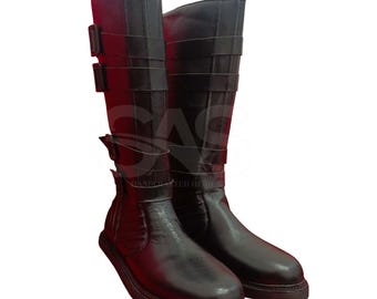 Star Wars Kylo Ren Boots – Handmade Custom Leather Cosplay Long Boots