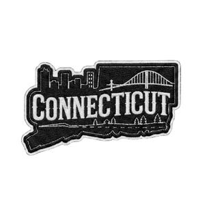 Connecticut State Embroidered Patch
