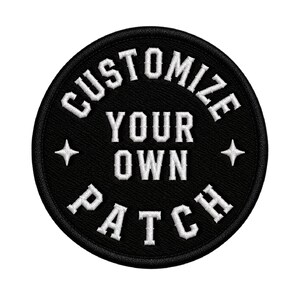 Custom Round Patch – Personalized Circle Embroidered Patch