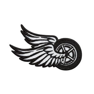 Winged Wheel Patch – Biker Motorcycle Badge